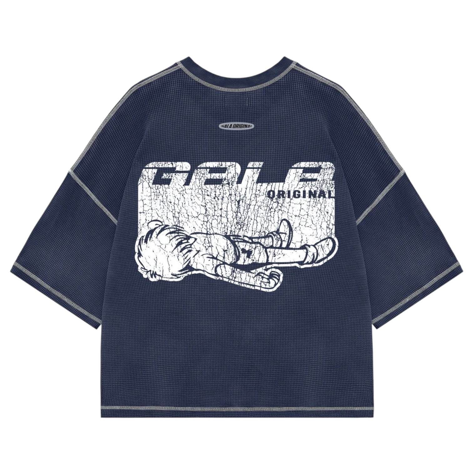 GALA: Waffle Knit SS Tee 019